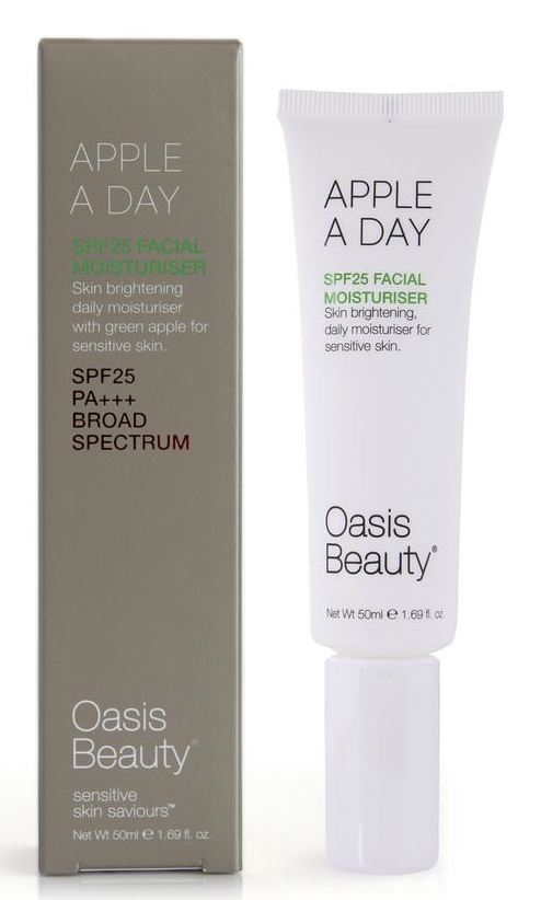 Oasis Beauty Apple A Day SPF25 Facial Moisturiser 50ml
