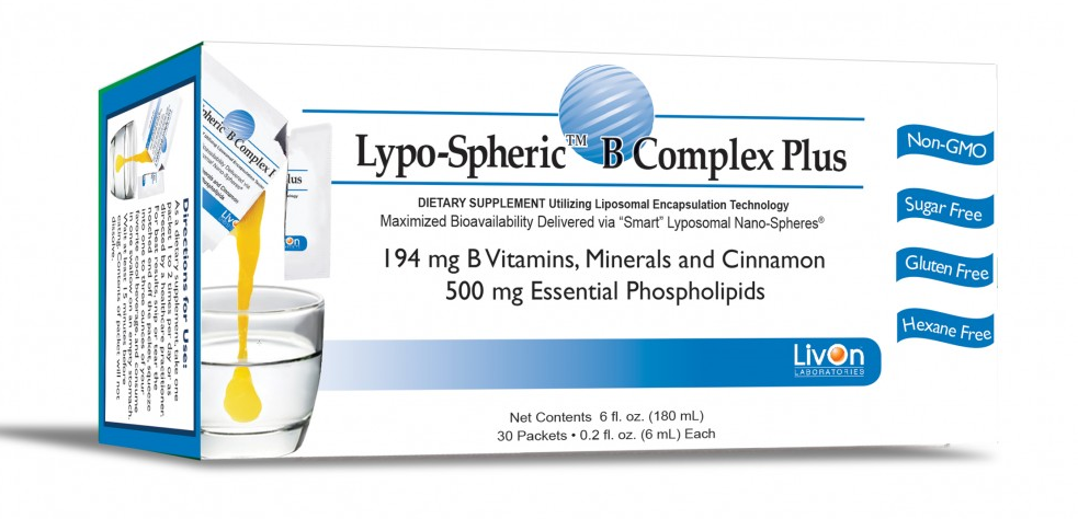 LivOn Lypo-Spheric B Complex Plus Sachets 30