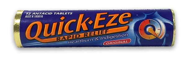 Quick-Eze Rapid Relief Original Chewable Tablets 12