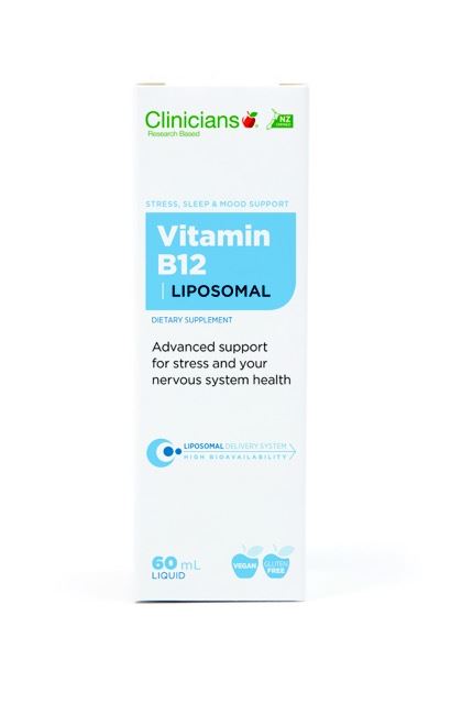 Clinicians Liposomal Vitamin B12 Liquid 60ml
