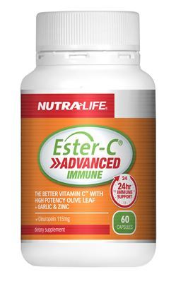 Nutra-Life Ester C Advanced Immune Capsules 60
