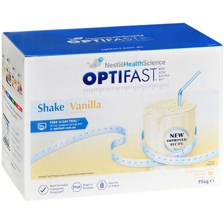 Optifast VLCD Milkshake Vanilla 18 x 53g