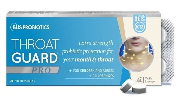 BLIS K12 Throat Guard Pro Lozenges Vanilla 30