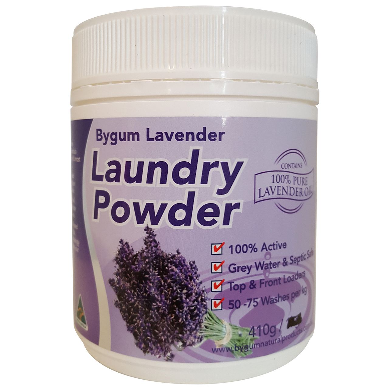Bygum Lavender Laundry Powder 410g