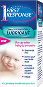 First Response Conception Friendly Lubricant 40g plus 9 Single-Use Applicators