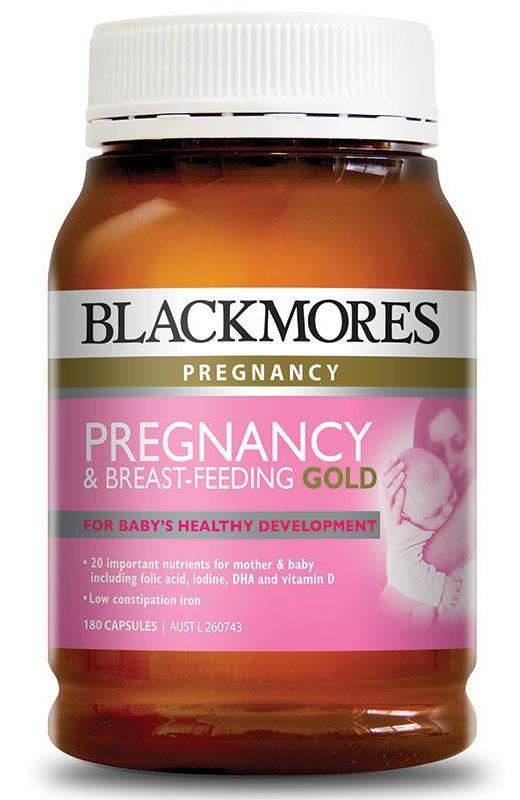 Blackmores Pregnancy & Breast Feeding Gold Capsules 180