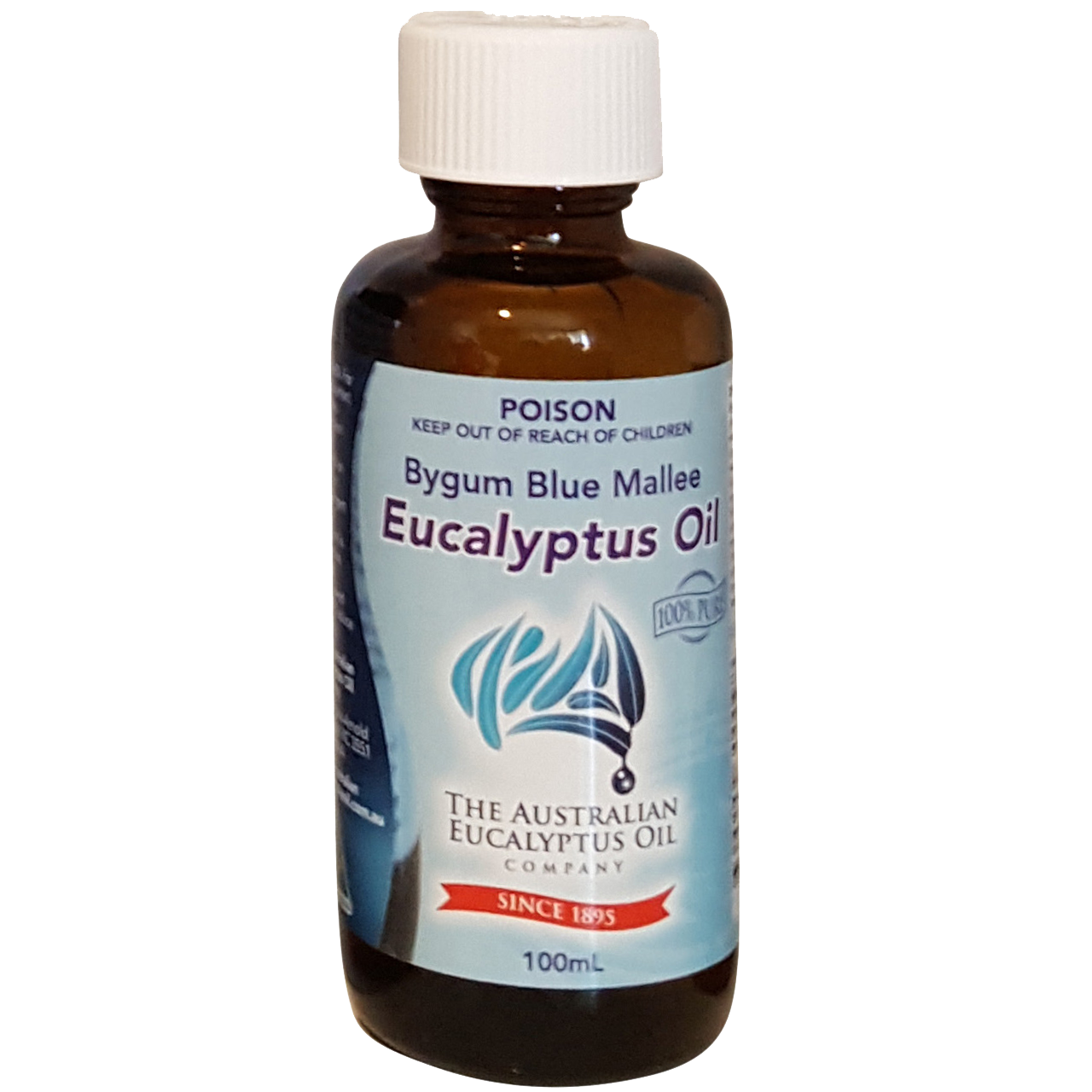 Bygum Blue Mallee Eucalyptus Oil 100% Pure 100ml