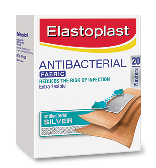 Elastoplast Antibacterial Fabric Plasters 20