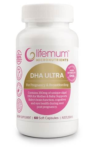 Lifemum DHA Ultra for Pregnancy & Breastfeeding Capsules 60