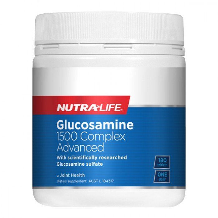 Nutra-Life Glucosamine 1500 Complex Advanced Tablets 180