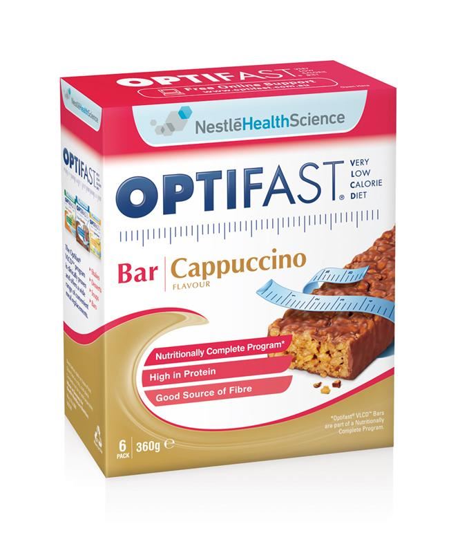 Optifast VLCD Bar Cappuccino 6 x 60g