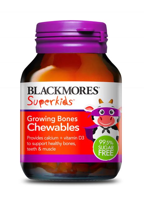 Blackmores Superkids Growing Bones Chewable Tablets 60