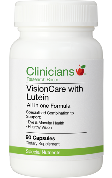 Clinicians VisionCare with Lutein Capsules 90