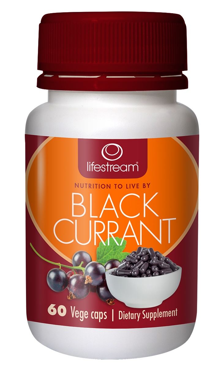 Lifestream Blackcurrant VegeCapsules 60-DISCONTINUED-