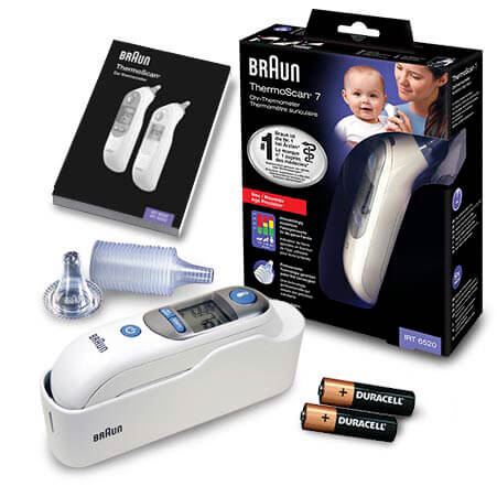 Braun ThermoScan 7 Ear Thermometer ExacTemp IRT 6520