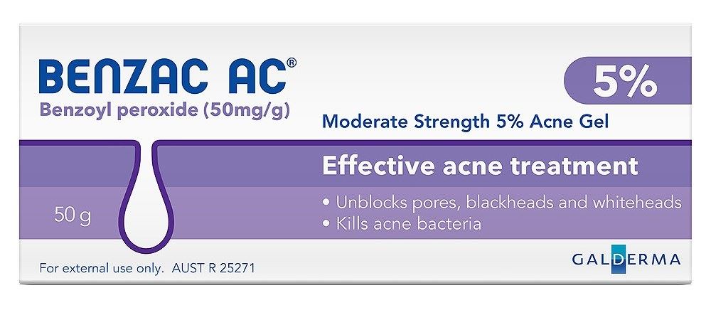 Benzac AC 5% Gel 50g