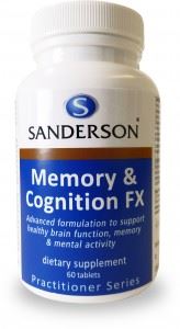 Sanderson Memory & Cognition FX Tablets 60