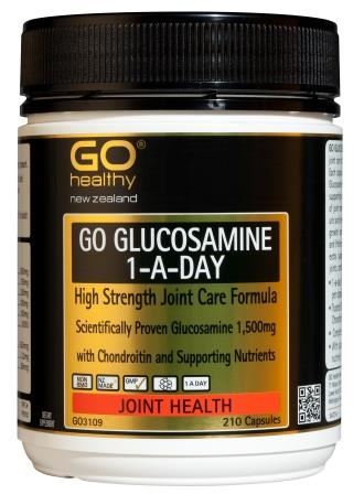 Go Healthy Glucosamine 1-A-Day Capsules 210