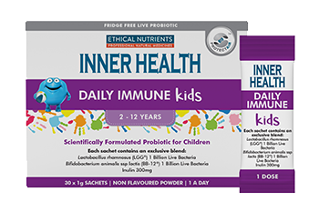 Inner Health Daily Immune Kids 30 x 1g Sachets