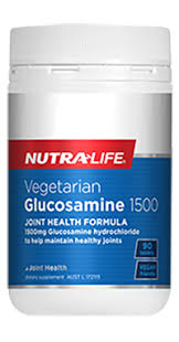 Nutra-Life Vegetarian Glucosamine 1500 Tablets 90