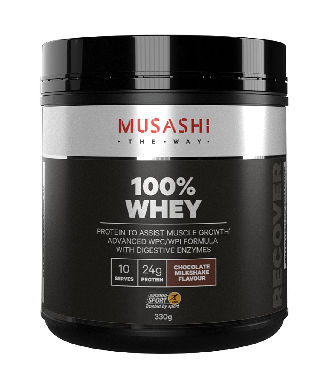 Musashi 100% Whey Chocolate Milkshake 330g