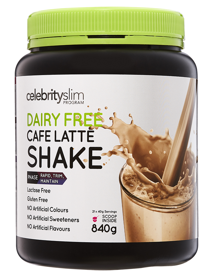 Celebrity Slim Dairy Free Shake Cafe Latte 840g