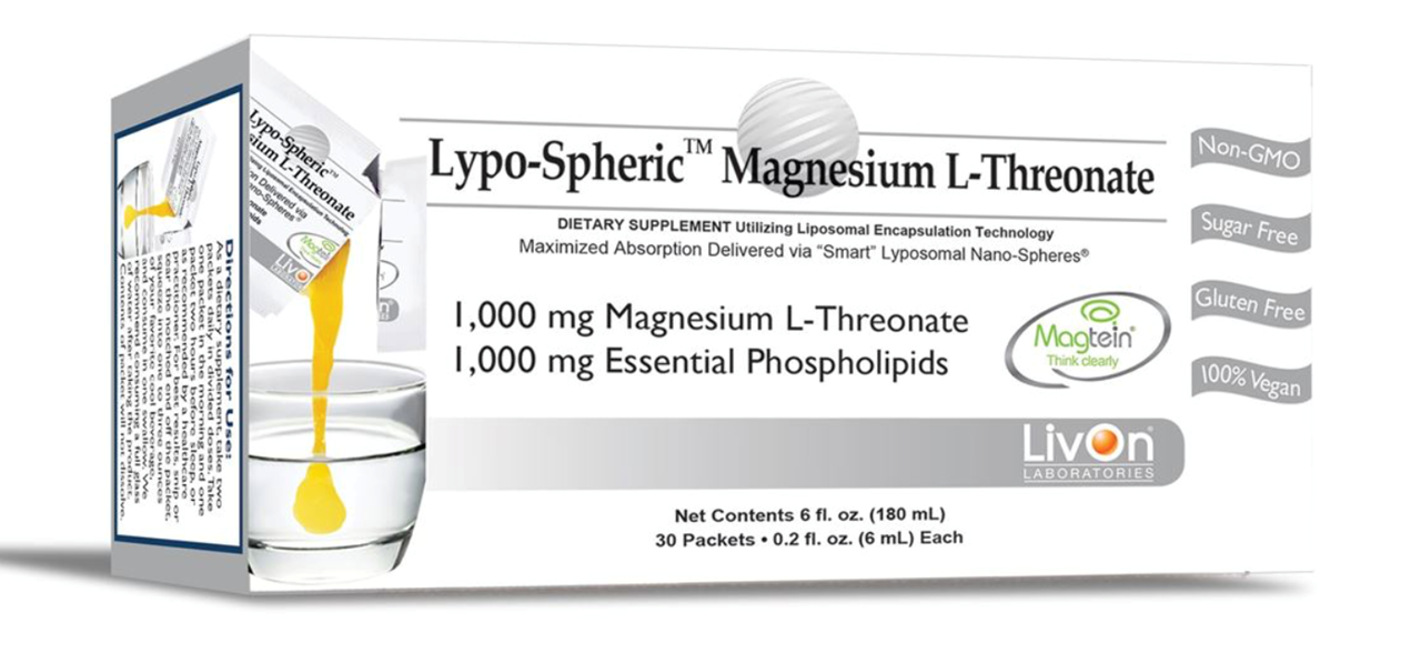 LivOn Lypo-Spheric Magnesium L-Threonate 30 x 6ml