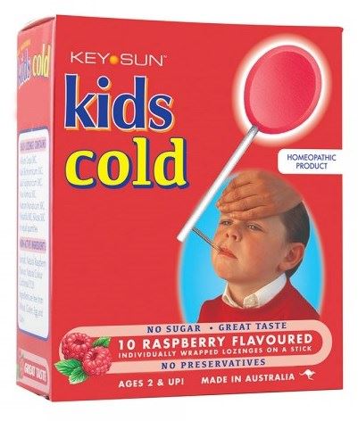 Key Sun Kids Cold Lollipops 10