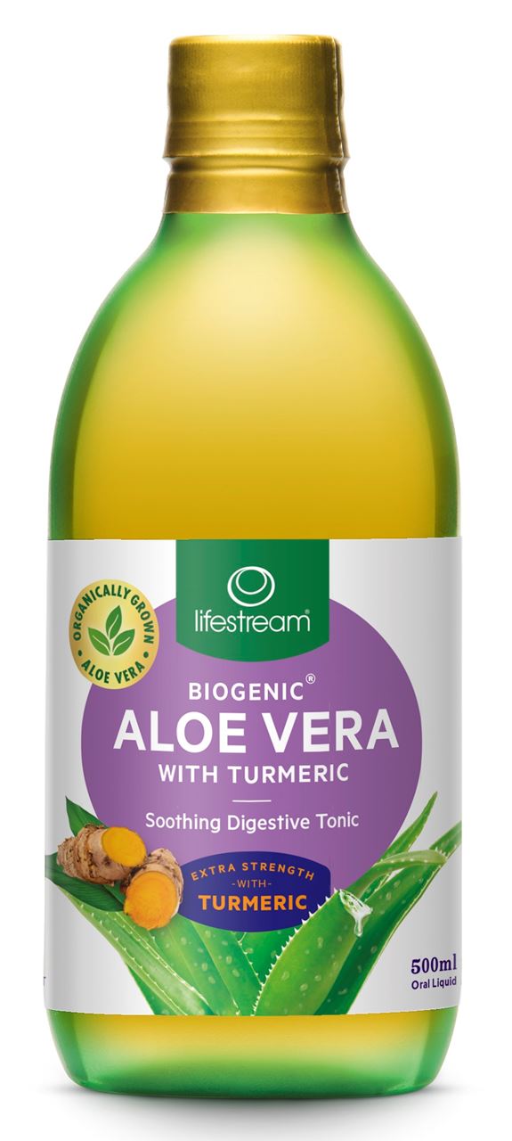 Lifestream Biogenic Aloe Vera with Turmeric 500ml