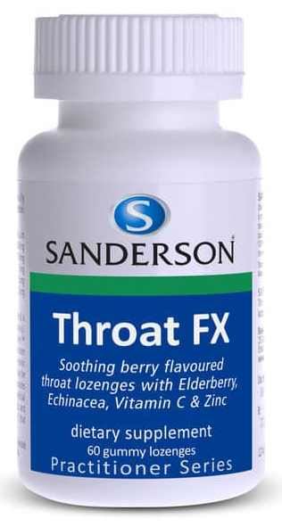 Sanderson Throat Fx Lozenges 60