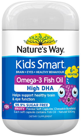 Natures Way Kids Smart Fish Oil Capsules 125 - Discontinued