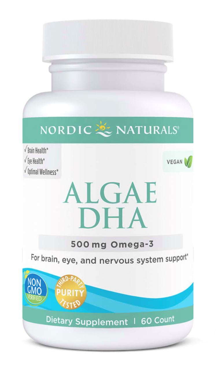 Nordic Naturals Algae DHA Soft Gels 60