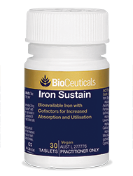 BioCeuticals Iron Sustain Tablets 30