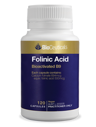 BioCeuticals Folinic Acid Capsules 120