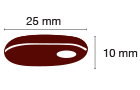 BioCeuticals Mega B Q10 Capsule Size