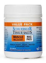 Schuessler Tissue Salts Mag Phos 8 - Muscle Relaxant Tablets 250