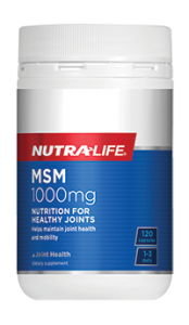 Nutra-Life MSM 1000mg Capsules 120