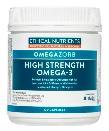 Ethical Nutrients High Strength Fish Oil Capsules 120