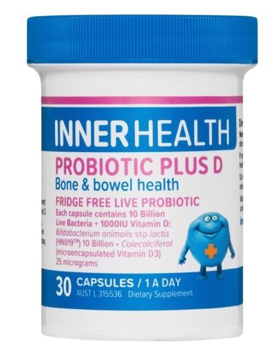 Inner Health Probiotic Plus D Capules 30