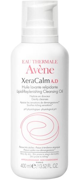 Avene XeraCalm AD Lipid Replenishing Cleansing Oil 400ml