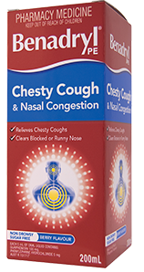 Benadryl Chesty Cough and Nasal Congestion 200ml