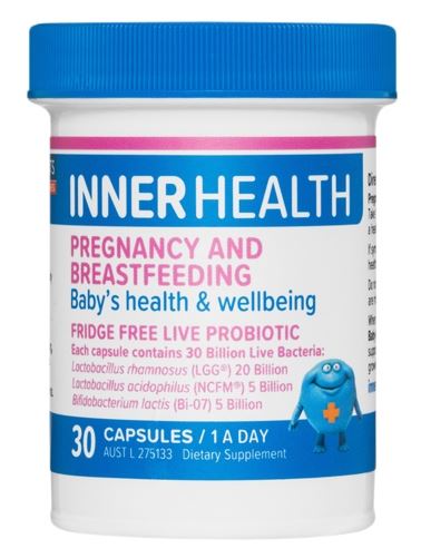Ethical Nutrients Inner Health Pregnancy & Breastfeeding Probiotic Capsules 30