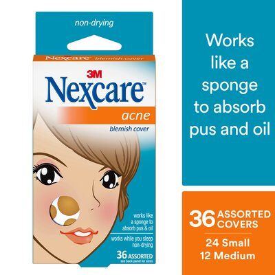 Nexcare Acne Absorbing Covers Assorted 36