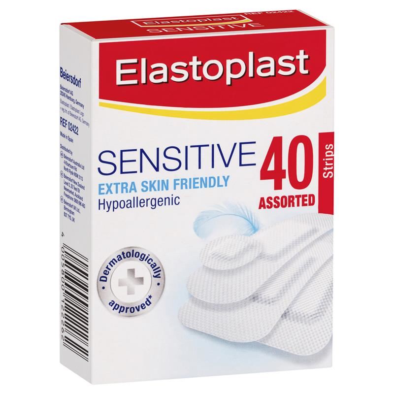 Elastoplast Sensitive Plasters Assorted 40
