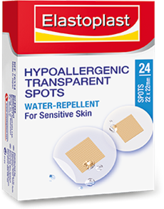 Elastoplast Hypoallergenic Transparent Spots 24