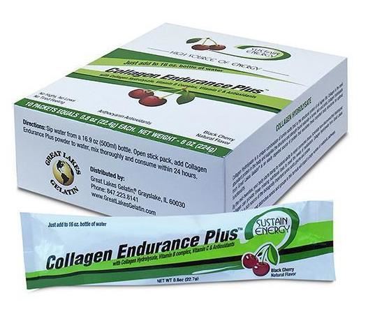 Great Lakes Collagen Endurance Plus 10 x 22.7g Sachets