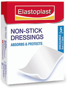 Elastoplast Non-Stick Dressings 5 (5cm x 7.5cm)