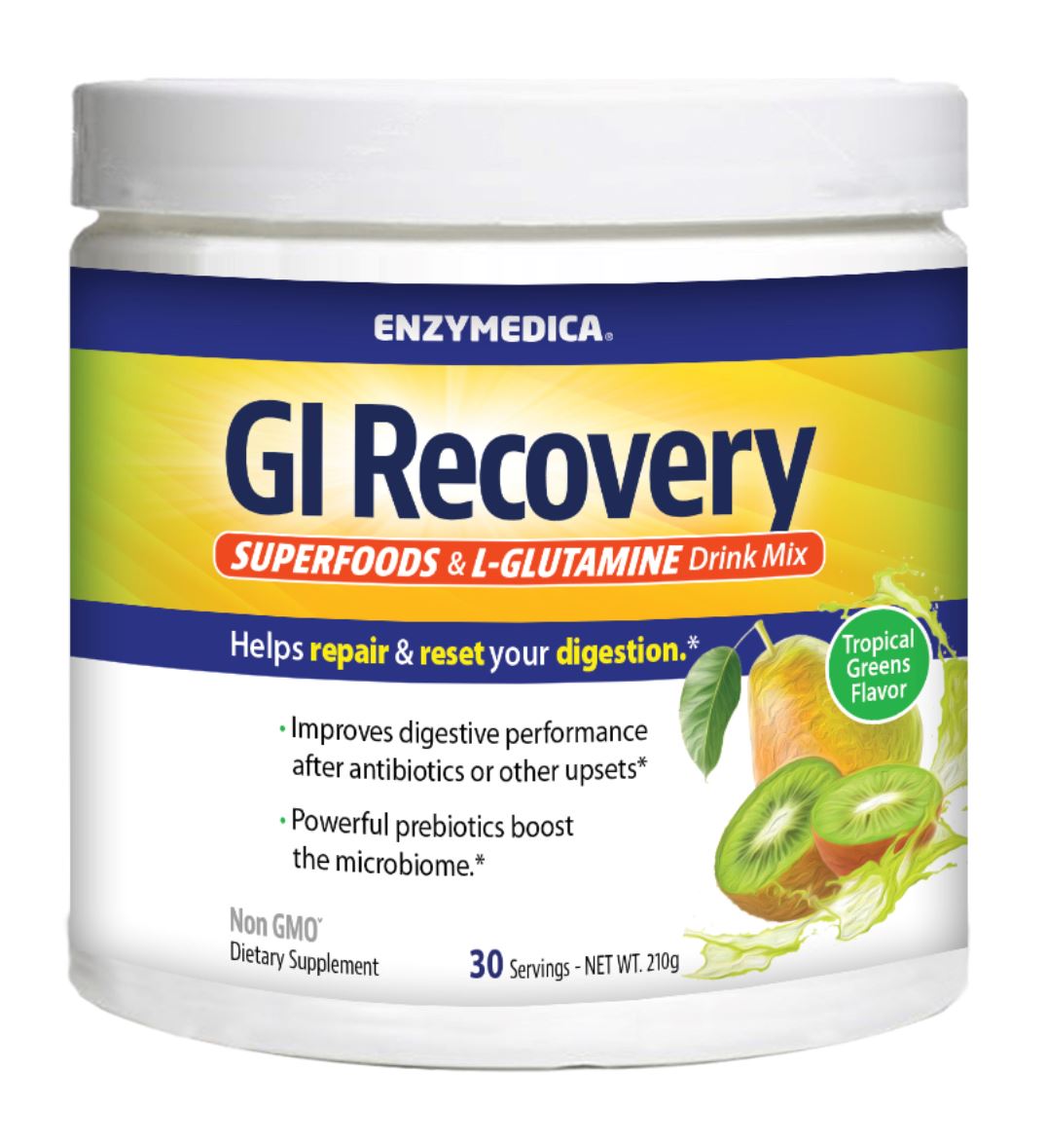 Enzymedica GI Recovery 210g-DISCONTINUED