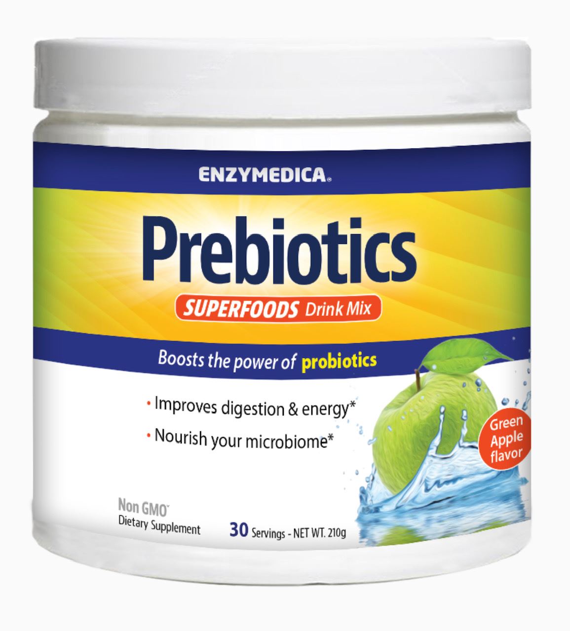 Enzymedica Prebiotics Superfoods 210g-DICONTINUED