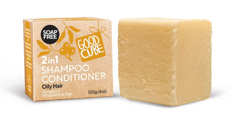 Good Cube 2in1 Conditioning Shampoo Bar for Oily Hair